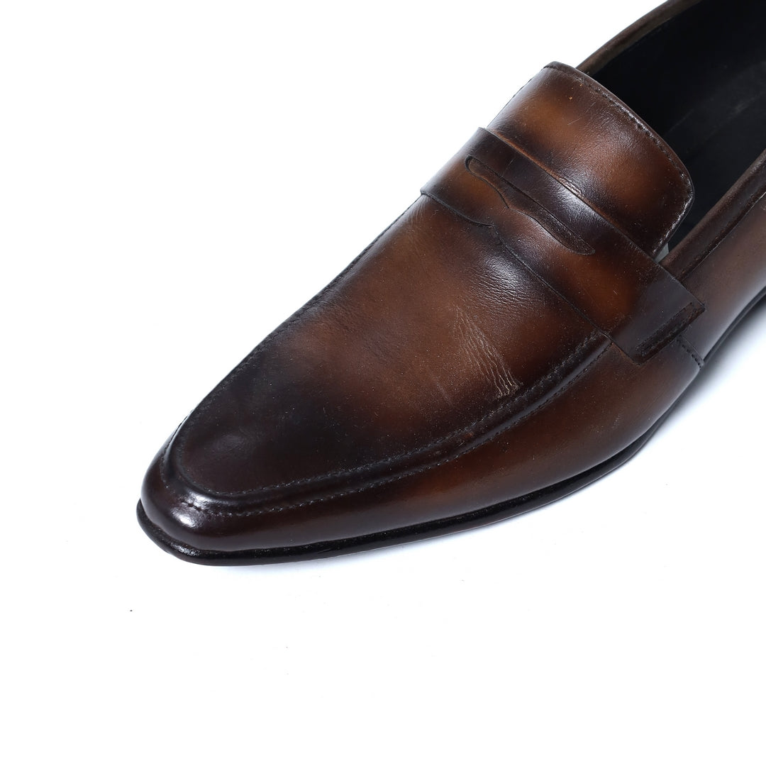 Hand Made leather Brown shoes 5114